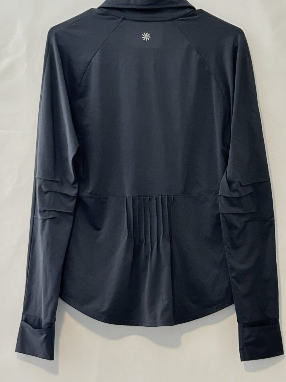 Athleta dark gray quarter zip, size medium - Picture 2 of 6